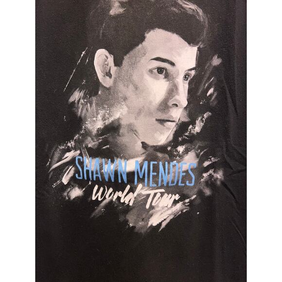 Shawn Mendes Shirt World Tour Concert Musician Tee M Medium - Picture 3 of 9